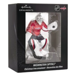 NHL Washington Capitals® Goalie Hallmark Ornament -Hallmark Gift Shop NHL Washington Capitals Goalie Christmas Ornament 1OSL1880 04