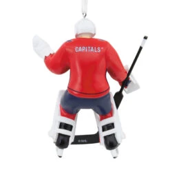 NHL Washington Capitals® Goalie Hallmark Ornament -Hallmark Gift Shop NHL Washington Capitals Goalie Christmas Ornament 1OSL1880 05