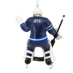 NHL Winnipeg Jets™ Goalie Hallmark Ornament -Hallmark Gift Shop NHL Winnipeg Jets Goalie Christmas Ornament 1OSL1881 05