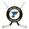 NHL Hockey Personalized Ornament, St. Louis Blues® -Hallmark Gift Shop NHLSt. Louis Blues Hockey Personalized Ornament 2499QHE1925B16 01