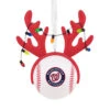 MLB Washington Nationals™ Reindeer Baseball Hallmark Ornament -Hallmark Gift Shop Nationals Reindeer Baseball Christmas Ornament 1OSL2719 01