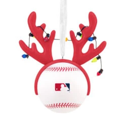 MLB Washington Nationals™ Reindeer Baseball Hallmark Ornament -Hallmark Gift Shop Nationals Reindeer Baseball Christmas Ornament 1OSL2719 07