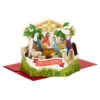 Hallmark Joy To The World Nativity Scene 3D Pop-Up Christmas Card -Hallmark Gift Shop Nativity Scene 3D PopUp Christmas Card 799XPJ9999 01