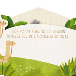 Hallmark Joy To The World Nativity Scene 3D Pop-Up Christmas Card -Hallmark Gift Shop Nativity Scene 3D PopUp Christmas Card 799XPJ9999 04