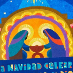 Hallmark Folk-Art Nativity Spanish-Language Boxed Christmas Cards, Pack Of 16 -Hallmark Gift Shop Nativity SpanishLanguage Boxed Christmas Cards 1BXH1016 05