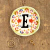 Natural Life Initial Trinket Dish, E -Hallmark Gift Shop Natural Life Initial Trinket Dish DSH234 01