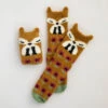 Natural Life Rust Fox Cozy Socks -Hallmark Gift Shop Natural Life Rust Fox Cozy Socks SOCK085 01