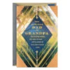 Hallmark You're A Great Man, Dad And Grandpa Birthday Card From Us -Hallmark Gift Shop Nature Birthday Card for Grandpa 659MAN4238 01