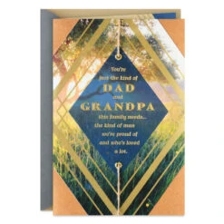 Hallmark You're A Great Man, Dad And Grandpa Birthday Card From Us