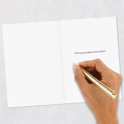 Hallmark Tranquil Nature Sympathy Cards, Pack Of 10 -Hallmark Gift Shop Nature Landscapes Sympathy Cards Pack 799WWZ1055 05