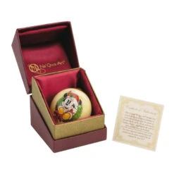 Disney Ne'Qwa Art® Mickey Mouse Hand-Painted Glass Hallmark Ornament -Hallmark Gift Shop NeQwa Art Mickey Mouse Glass Christmas Ornament 3HCM3810 10