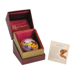 Peanuts® Ne'Qwa Art® Snoopy And Woodstock Hand-Painted Glass Hallmark Ornament -Hallmark Gift Shop NeQwa Art Snoopy and Woodstock Christmas Ornament 3HCM3811 09