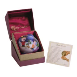 Peanuts® Ne'Qwa Art® A Charlie Brown Christmas Hand-Painted Glass Hallmark Ornament -Hallmark Gift Shop NeQwa Charlie Brown Christmas Ornament 3HCM3809 09