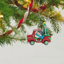 Hallmark Holiday Parade Nello's Music Shop Truck 2023 Ornament -Hallmark Gift Shop Nellos Music Shop Truck Keepsake Ornament 1799QXR8079 02