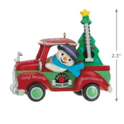 Hallmark Holiday Parade Nello's Music Shop Truck 2023 Ornament -Hallmark Gift Shop Nellos Music Shop Truck Keepsake Ornament 1799QXR8079 03