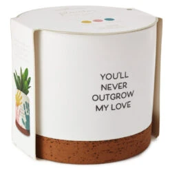 Hallmark Never Outgrow My Love Planter Handprint Kit -Hallmark Gift Shop Never Outgrow My Love Planter With Paints 1BBY4851 03