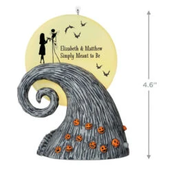 Hallmark Disney Tim Burton’s The Nightmare Before Christmas Jack And Sally Personalized Ornament With Light -Hallmark Gift Shop Nightmare Before Christmas Christmas Jack and Sally Personalized Keepsake Ornament With Light 2999QHE2113B1 03