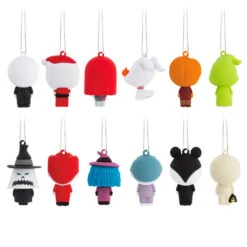 Disney Tim Burton's The Nightmare Before Christmas Hallmark Countdown Calendar Paper Tree Set With 12 Mini Ornaments -Hallmark Gift Shop Nightmare Before Christmas Countdown Calendar Tree 3HCM2924 07