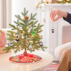 Disney Tim Burton's The Nightmare Before Christmas Hallmark Countdown Calendar Box With 24 Mini Ornaments -Hallmark Gift Shop Nightmare Before Christmas Countdown Calendar 3HCM4886 05