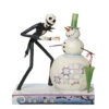 Enesco Jim Shore Disney Tim Burton's The Nightmare Before Christmas Jack With Snowman Figurine, 6.5" -Hallmark Gift Shop Nightmare Before Christmas Jack With Snowman Figurine 6013056 01
