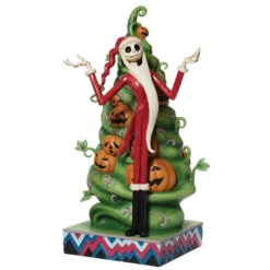 Enesco Jim Shore The Nightmare Before Christmas Santa Jack Figurine, 12" -Hallmark Gift Shop Nightmare Before Christmas Jack With Tree Figurine 6013055 03