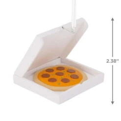 North Pole Pizza Hallmark Ornament -Hallmark Gift Shop North Pole Pizza Box Christmas Ornament 1HGO3500 04