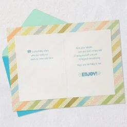 Hallmark You Are So Beyond The Ordinary 19th Birthday Card -Hallmark Gift Shop Number and Cake 19th Birthday Card 659HBD3181 04