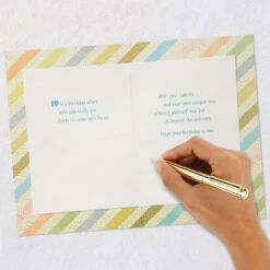 Hallmark You Are So Beyond The Ordinary 19th Birthday Card -Hallmark Gift Shop Number and Cake 19th Birthday Card 659HBD3181 07