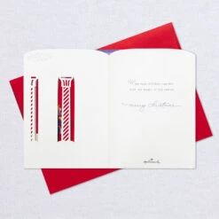 Hallmark Nutcracker Musical 3D Pop-Up Christmas Card With Light -Hallmark Gift Shop Nutcracker Shadow Box 3D PopUp Music Light Christmas Card 1099XOD4041 09