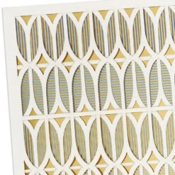 Hallmark Ombré Laser-Cut Geometric Pattern Blank Card -Hallmark Gift Shop Ombr LaserCut Geometric Pattern Blank Card 759LAD3028 03