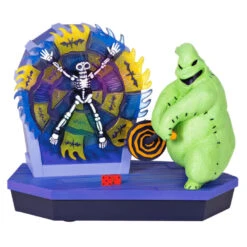 Hallmark Disney Tim Burton's The Nightmare Before Christmas 30th Anniversary Mr. Oogie Boogie Musical Ornament With Light And Motion