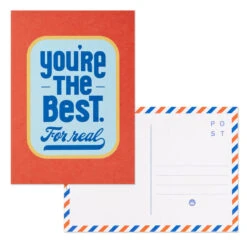 Hallmark Keep It Sunny Postcards, Book Of 10 -Hallmark Gift Shop Orange and Blue Keep It Sunny Postcards 1SOM3857 05