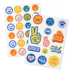 Hallmark Keep It Sunny Postcards, Book Of 10 -Hallmark Gift Shop Orange and Blue Keep It Sunny Postcards 1SOM3857 08