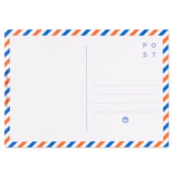 Hallmark Keep It Sunny Postcards, Book Of 10 -Hallmark Gift Shop Orange and Blue Keep It Sunny Postcards 1SOM3857 10