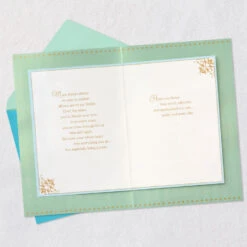 Hallmark All You Are To Our Family Birthday Card For Mom -Hallmark Gift Shop Ornate Gold Frame on Blue Birthday Card for Mom 859FBD4760 04