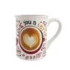 Our Name Is Mud Love You A Latte Mug, 16 Oz. -Hallmark Gift Shop Our Name Is Mud Love You a Latte Red and White Mug 6012089 01