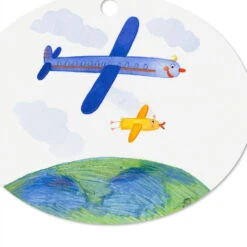 Hallmark Design-Your-Own Horizontal Oval Metal Personalized Ornament, Custom Photo -Hallmark Gift Shop Oval Personalized Ornament 1OFM1007B1 06