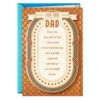 Hallmark Grateful For All The Reasons To Be Proud Birthday Card For Dad -Hallmark Gift Shop Oval Placard on Copper Birthday Card for Dad 699MAN4405 01