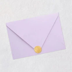 Hallmark Tropical Leaves And Purple Flowers Blank Card -Hallmark Gift Shop Palm and Monstera Leaves with Purple Flowers Blank Card 859LAD4547 07