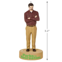 Hallmark Parks And Recreation Ron Swanson Ornament With Sound -Hallmark Gift Shop Parks and Rec Ron Swanson Keepsake Ornament 2199QXI7277 03