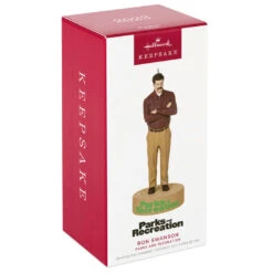 Hallmark Parks And Recreation Ron Swanson Ornament With Sound -Hallmark Gift Shop Parks and Rec Ron Swanson Keepsake Ornament 2199QXI7277 04