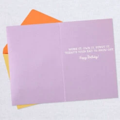 Hallmark Party Cat Funny Musical Birthday Card With Motion -Hallmark Gift Shop Party Cat Music Motion Funny Birthday Card 959ARH1464 03