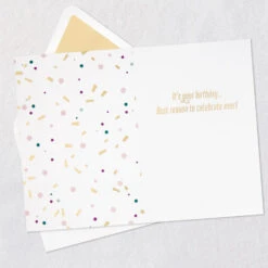 Hallmark Best Reason To Celebrate Birthday Card With Party Headband -Hallmark Gift Shop Party Headband Celebration Birthday Card 959LAD4696 03