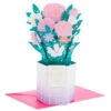 Hallmark Flower Bouquet Have A Beautiful Day 3D Pop-Up Card -Hallmark Gift Shop Pastel Flowers Have a Beautiful Day 3D PopUp Card 799WDR1207 01