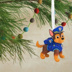 Paw Patrol: The Movie™ Chase Hallmark Ornament -Hallmark Gift Shop Paw Patrol The Movie Chase Christmas Ornament 2HCM9148 02