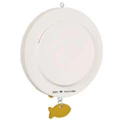 Hallmark Furry Friend 2025 Personalized Ornament, Custom Photo -Hallmark Gift Shop Paw Prints Cat Collar Frame Personalized Ornament 3QHE2164B1 07