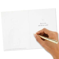 Hallmark UNICEF Floral Angel Boxed Christmas Cards, Pack Of 12 -Hallmark Gift Shop Peaceful Angel UNICEF Boxed Christmas Cards 1URS2327 07