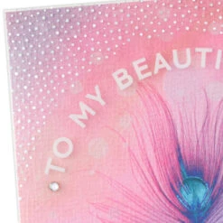 Hallmark The Best Thing In My World Birthday Card For Wife -Hallmark Gift Shop Peacock Design Birthday Card for Wife 759FBD4872 05