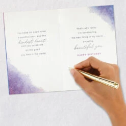 Hallmark The Best Thing In My World Birthday Card For Wife -Hallmark Gift Shop Peacock Design Birthday Card for Wife 759FBD4872 07