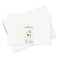 Hallmark Peanuts® 75th Anniversary Classic Sketches Assorted Blank Note Cards, Pack Of 24 -Hallmark Gift Shop Peanuts 75 Years Blank Note Cards Assortment 3SOM1399 06